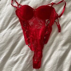 Victoria’s Secret Sexy Red Teddy